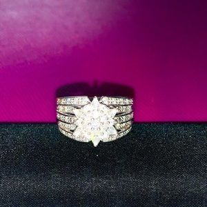 Sterling silver pendant and ring